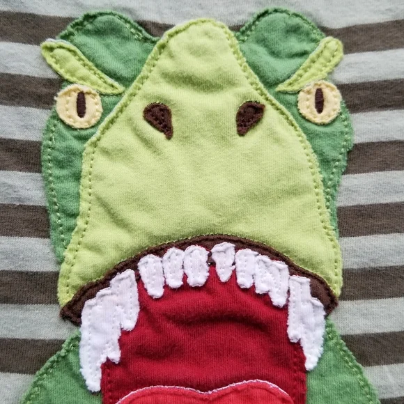 2011 (v)guc Mini Boden 5-6 years tyrannosaurus rex tee - Picture 6 of 11